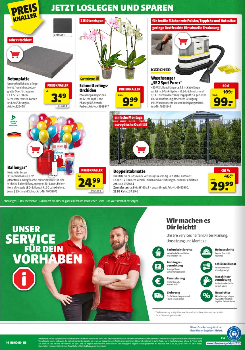 Hagebaumarkt Prospekte von 2. Mai bis 9. Mai 2026 - Prospekt seite 11