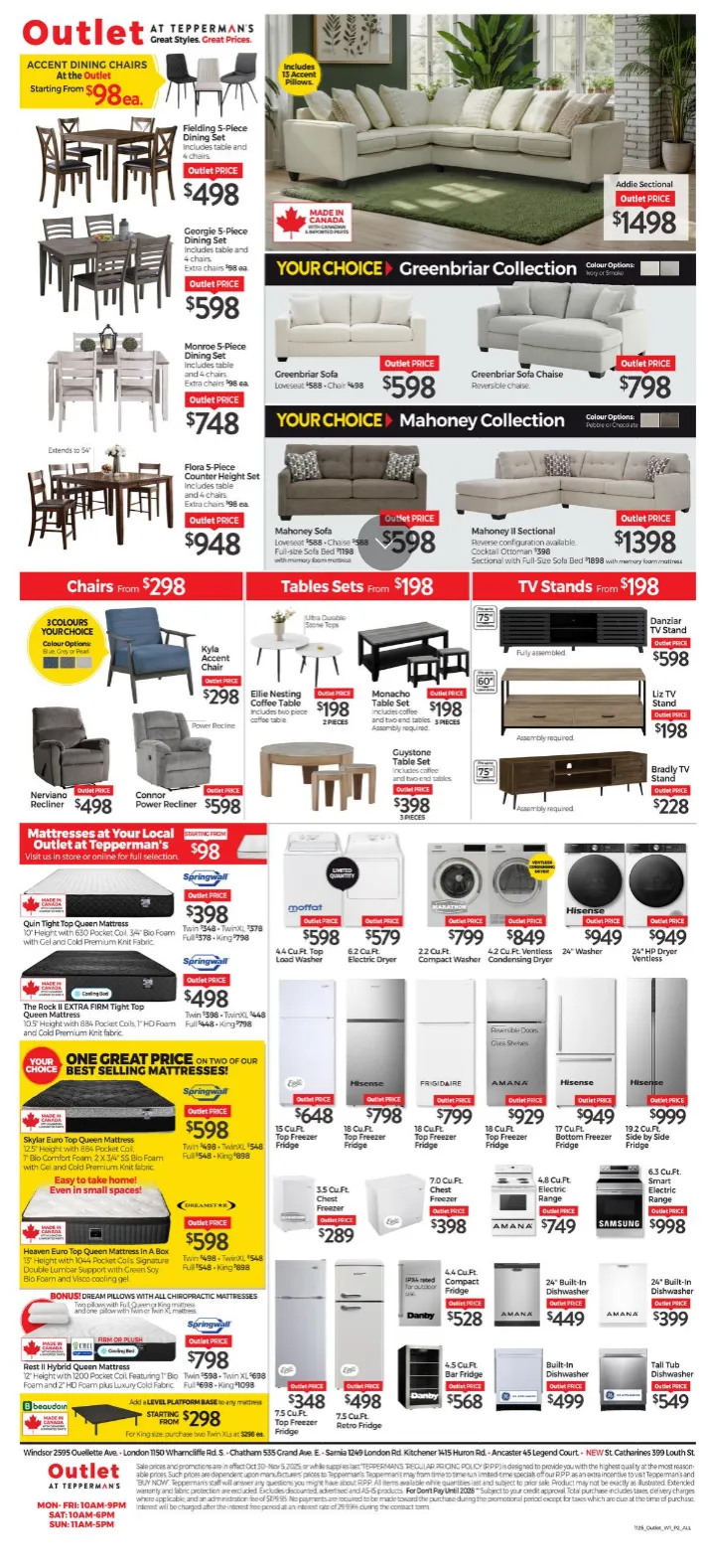Tepperman's Sales from October 30 to November 5 2025 - flyer page 11