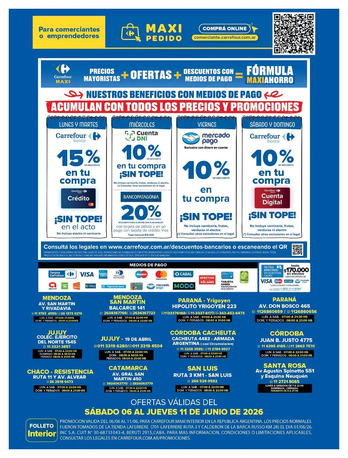 Ofertas de Ofertas Carrefour Maxi 6 de junio al 11 de junio 2026 - Página 11 del catálogo