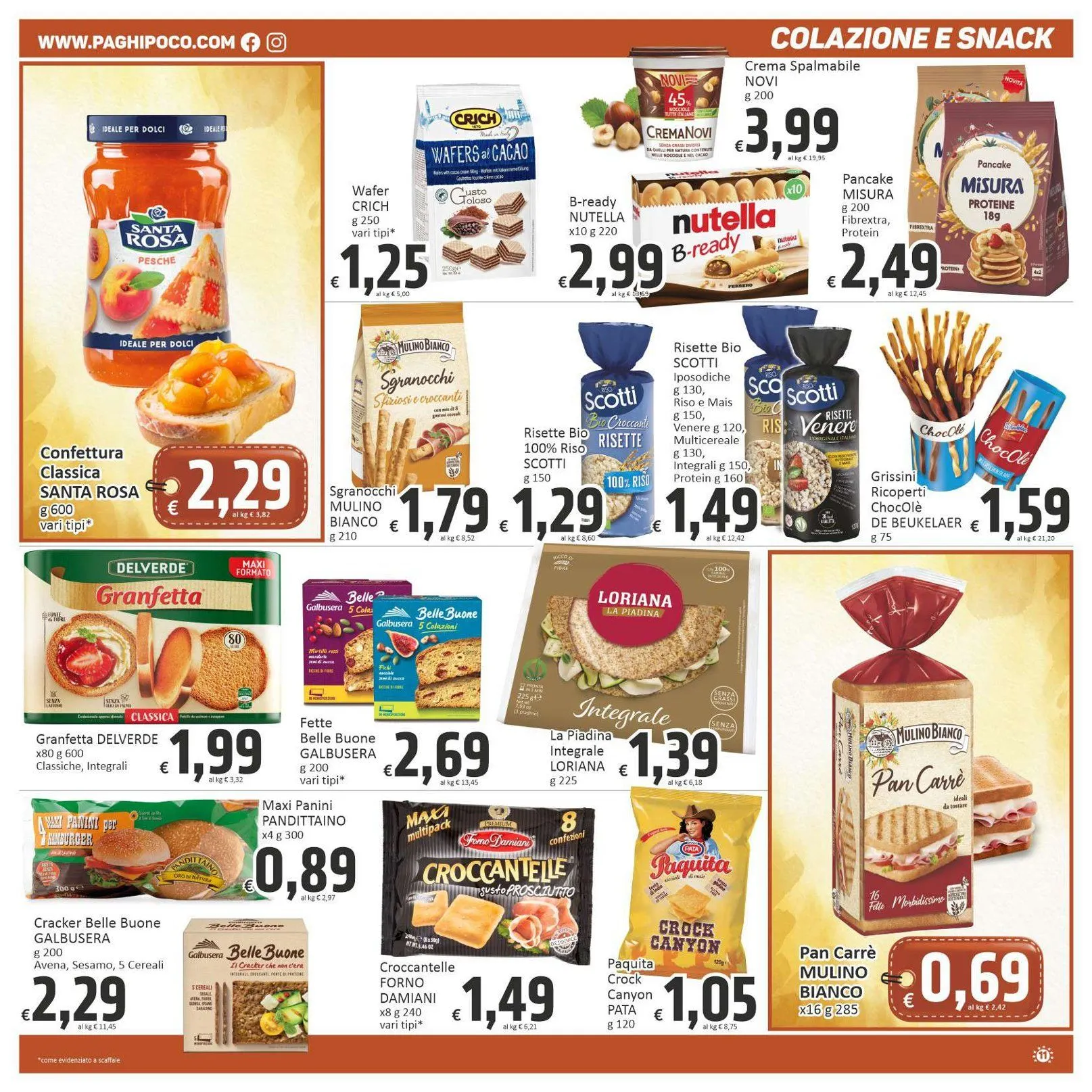 Volantini Paghi Poco da 3 marzo a 12 marzo di 2026 - Pagina del volantino 11