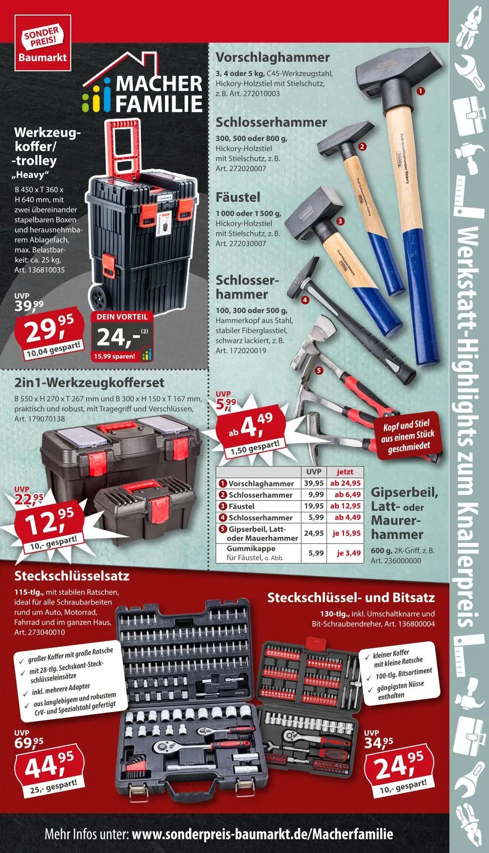 Sonderpreis-Baumarkt Deals von 31. März bis 4. April 2025 - Prospekt seite 11