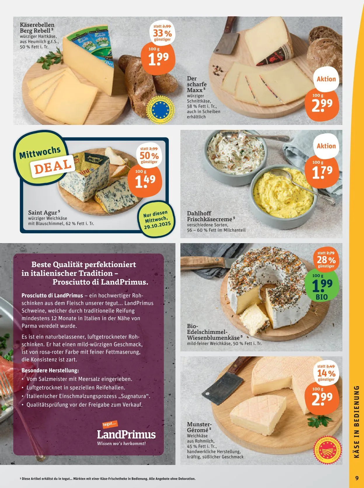 tegut... Prospekte  von 31. Oktober bis 3. November 2025 - Prospekt seite 11