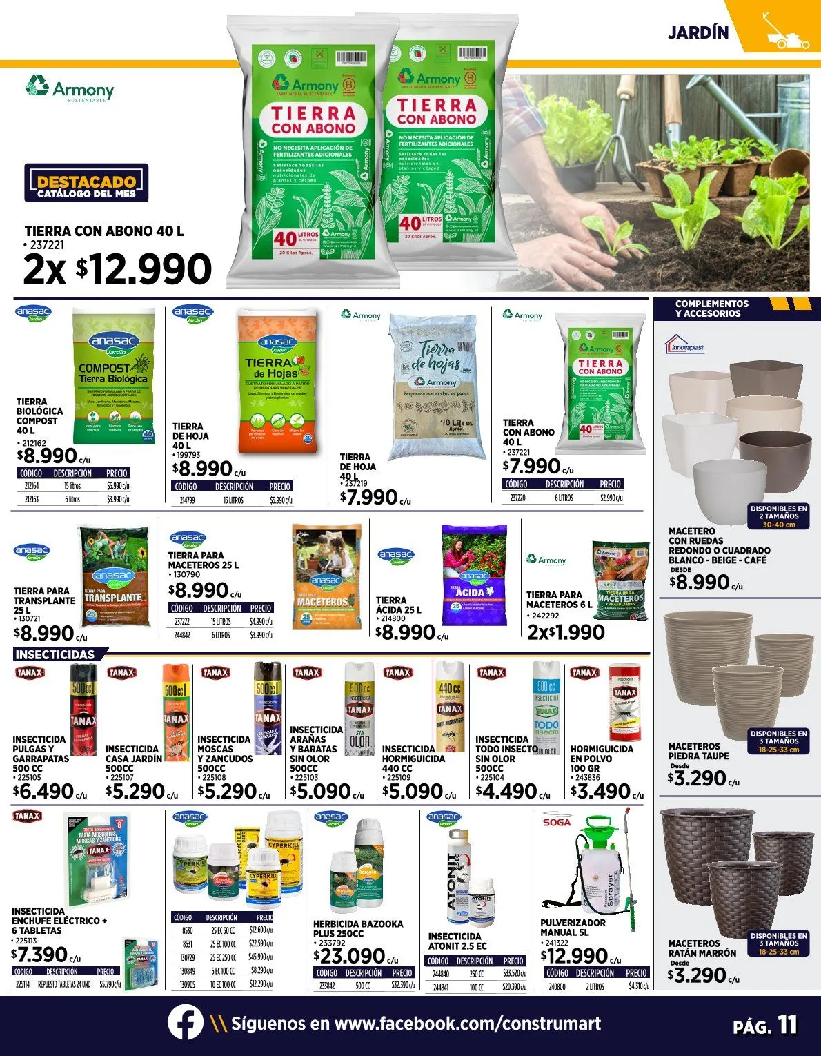 Catálogo de Construmart Ofertas del Mes 1 de octubre al 31 de octubre 2025 - Página 11
