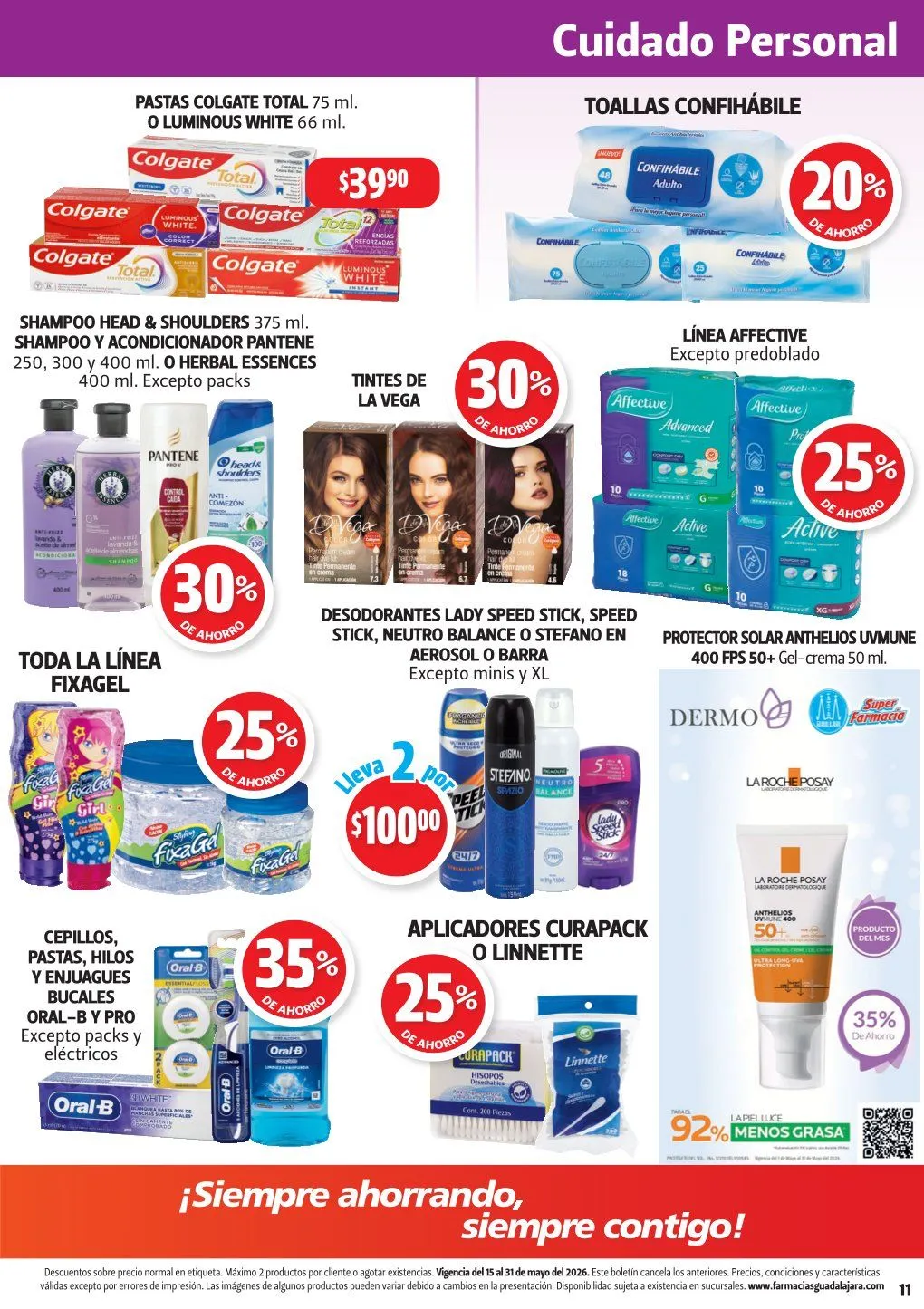 Catálogo de Ofertas Farmacia Guadalajara 15 de mayo al 31 de mayo 2026 - Pagina 11