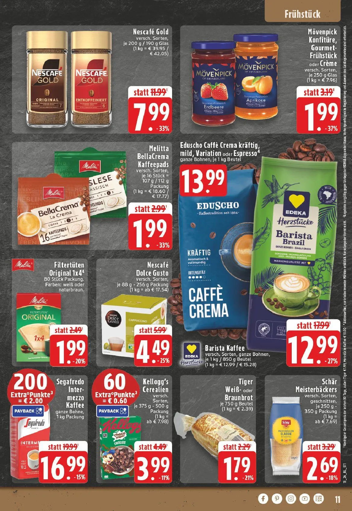 Edeka Prospekte von 23. März bis 28. März 2026 - Prospekt seite 11