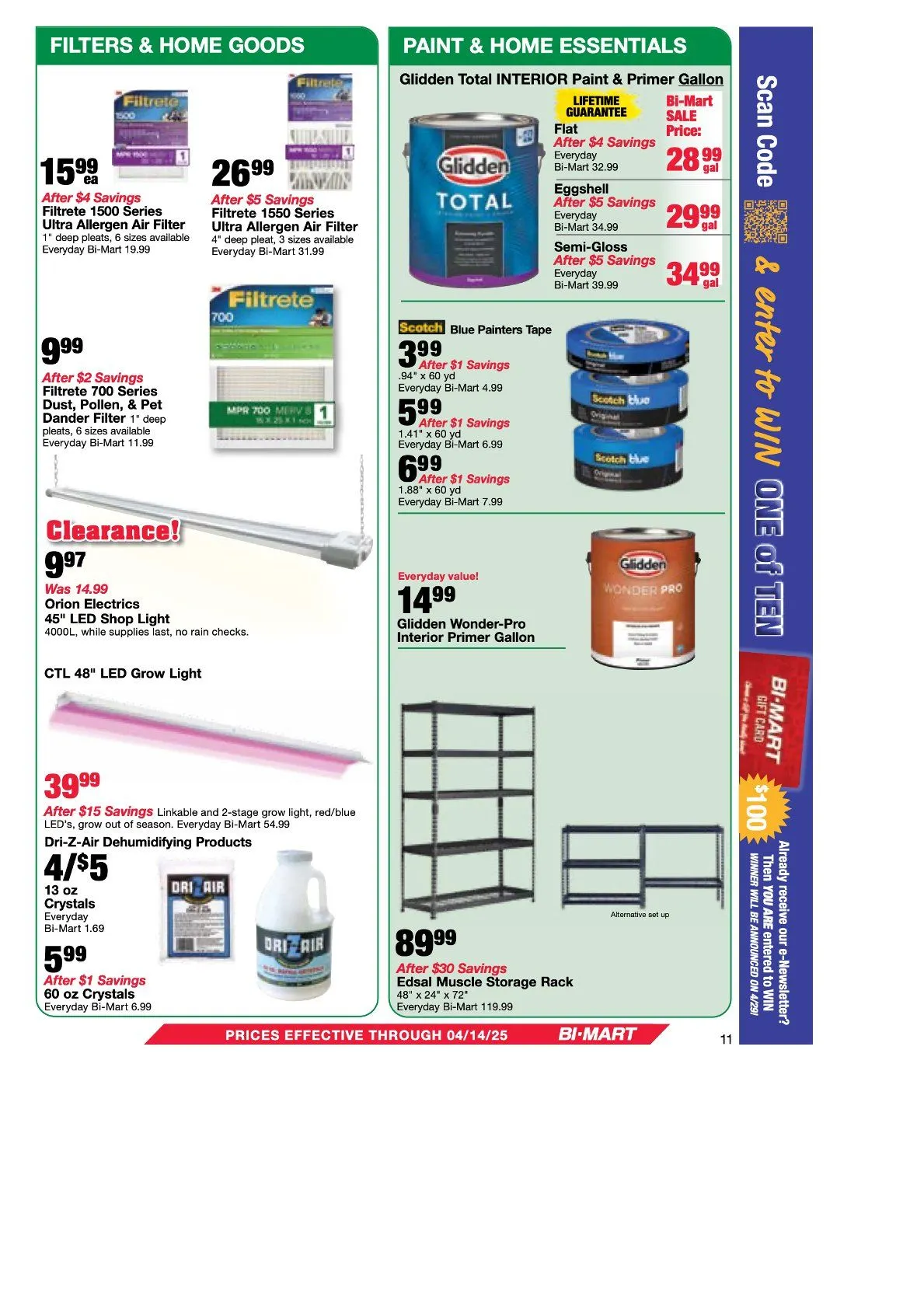 Weekly ad Bi-Mart weekly ads from March 25 to April 15 2025 - Page 11