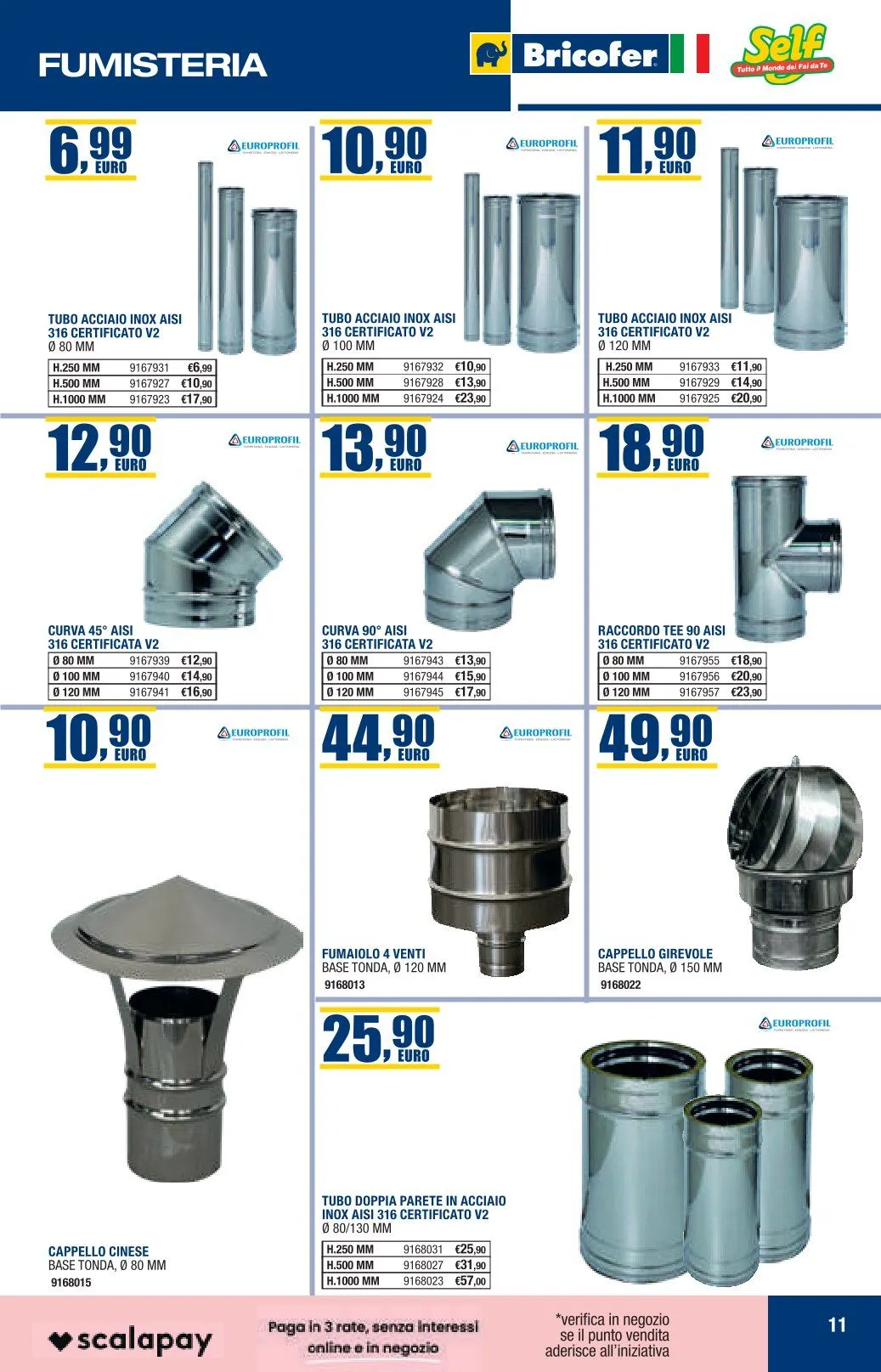  Volantini Bricofer da 29 dicembre a 20 gennaio di 2026 - Pagina del volantino 11