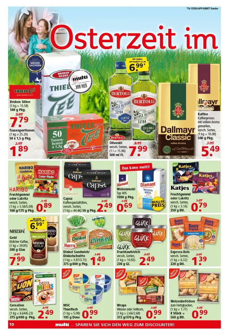 DE - Multi Markt Angebote von 7. April bis 12. April 2025 - Prospekt seite 12