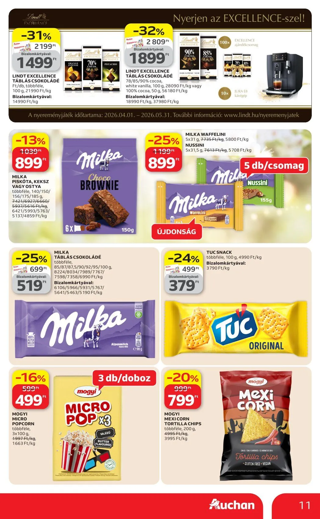 Katalógus Auchan Ajánlatai április 9.-tól április 22.-ig 2026. - Oldal 11