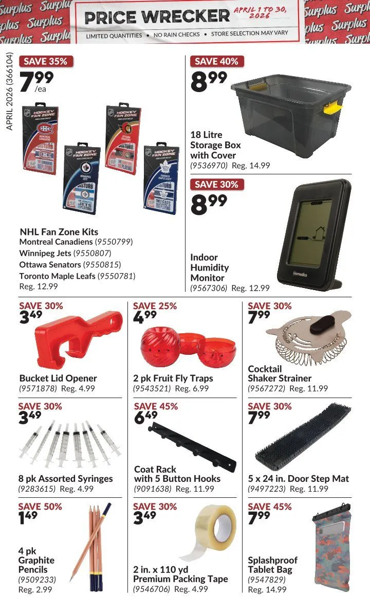 Princess Auto Sales from April 1 to April 30 2026 - flyer page 11