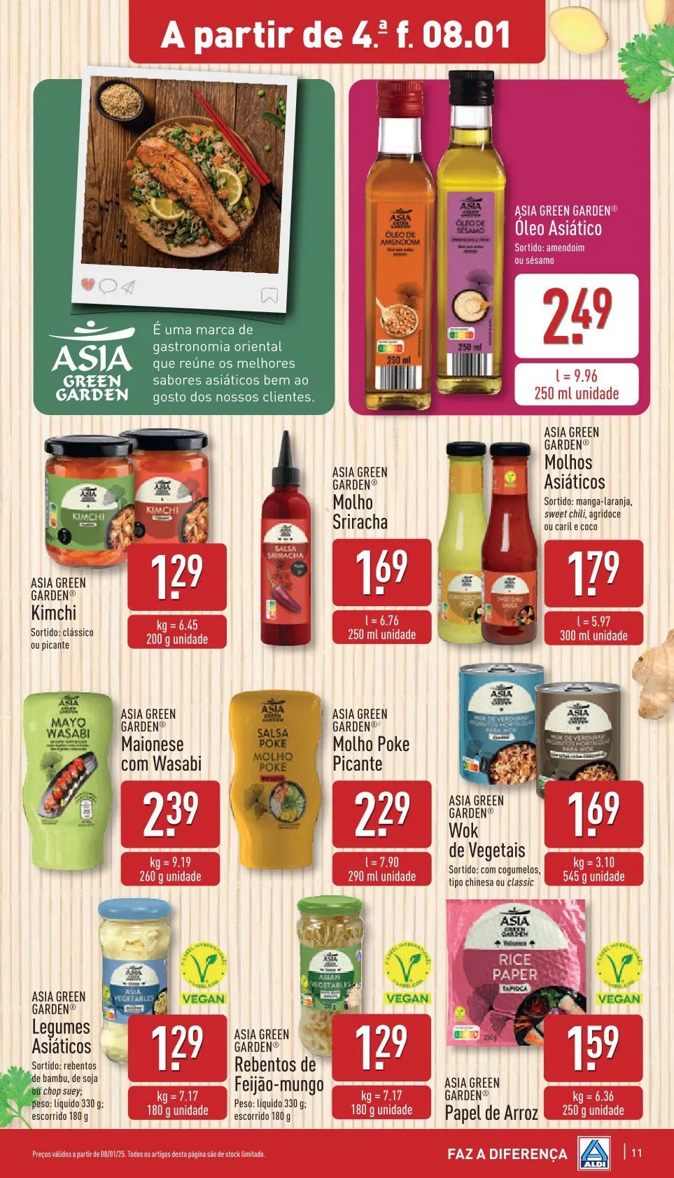 Folheto Aldi Ofertas de 8 de janeiro até 14 de janeiro 2025 - Pagina 11