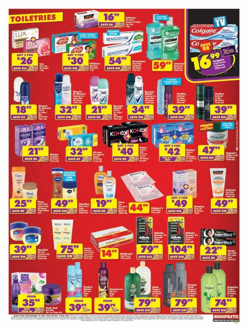  Shoprite Sales from 23 April to 10 May 2026 - Catalogue Page 11