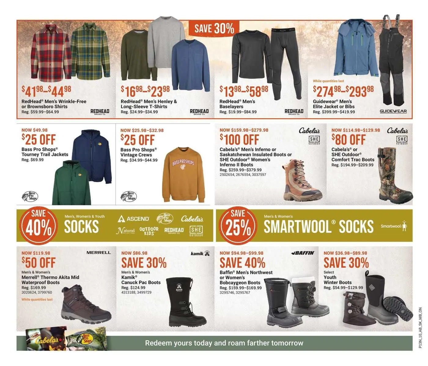 Cabelas Sales from January 9 to January 22 2026 - flyer page 11