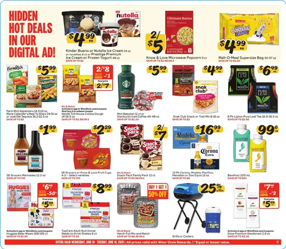 Weekly ad Winn Dixie Sales from June 10 to June 16 2026 - Page 11
