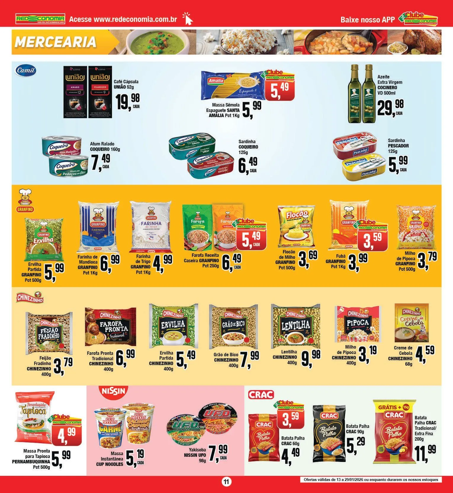 Encarte de Redeconomia Ofertas 21 de janeiro até 29 de janeiro 2026 - Pagina 11