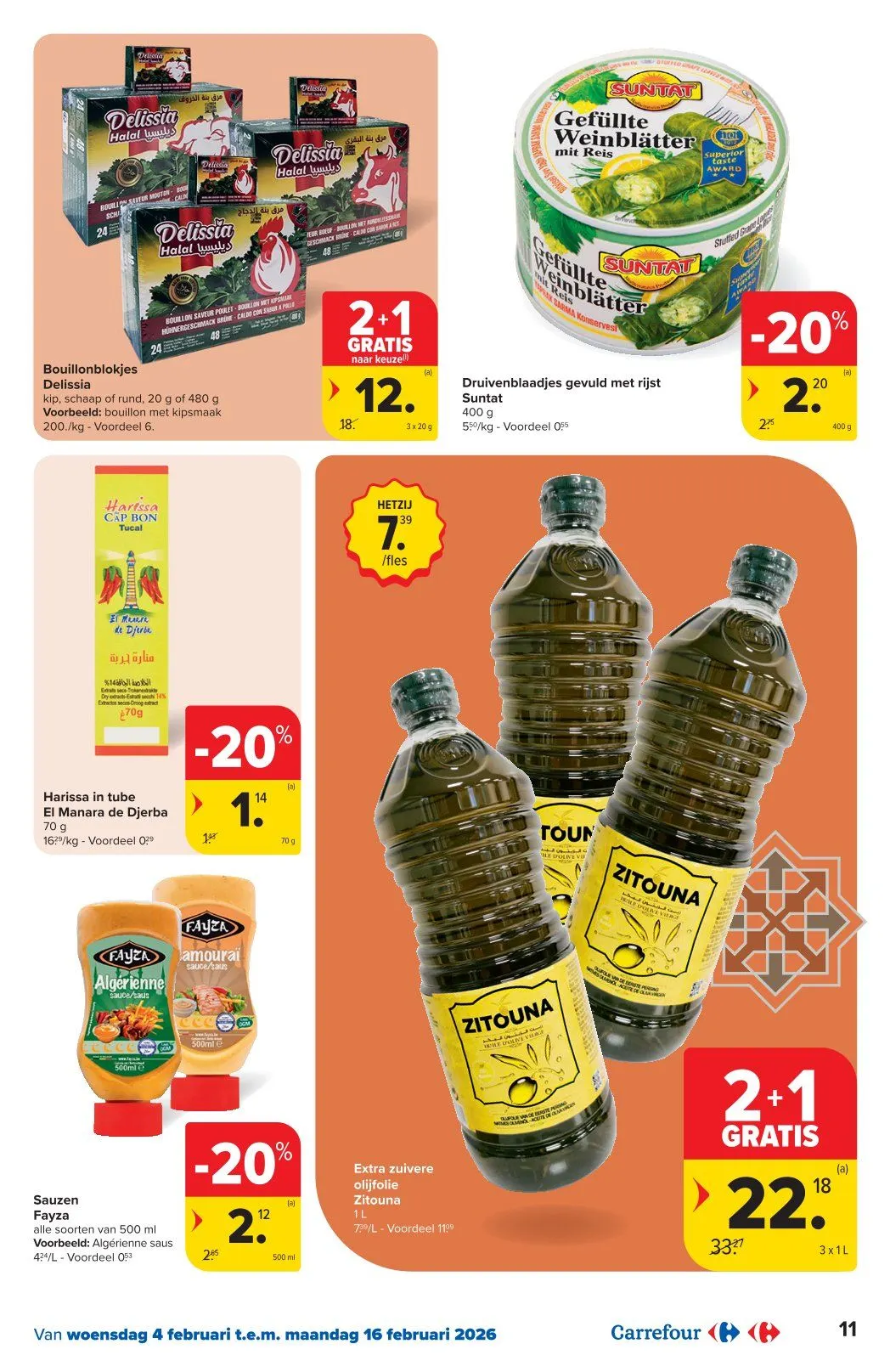 Carrefour folder van 4 februari tot 16 februari 2026 - folder pagina 11