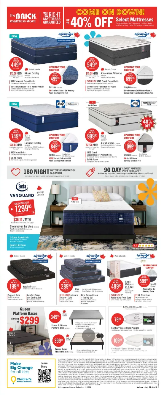 The Brick Sales from July 30 to August 12 2026 - flyer page 11