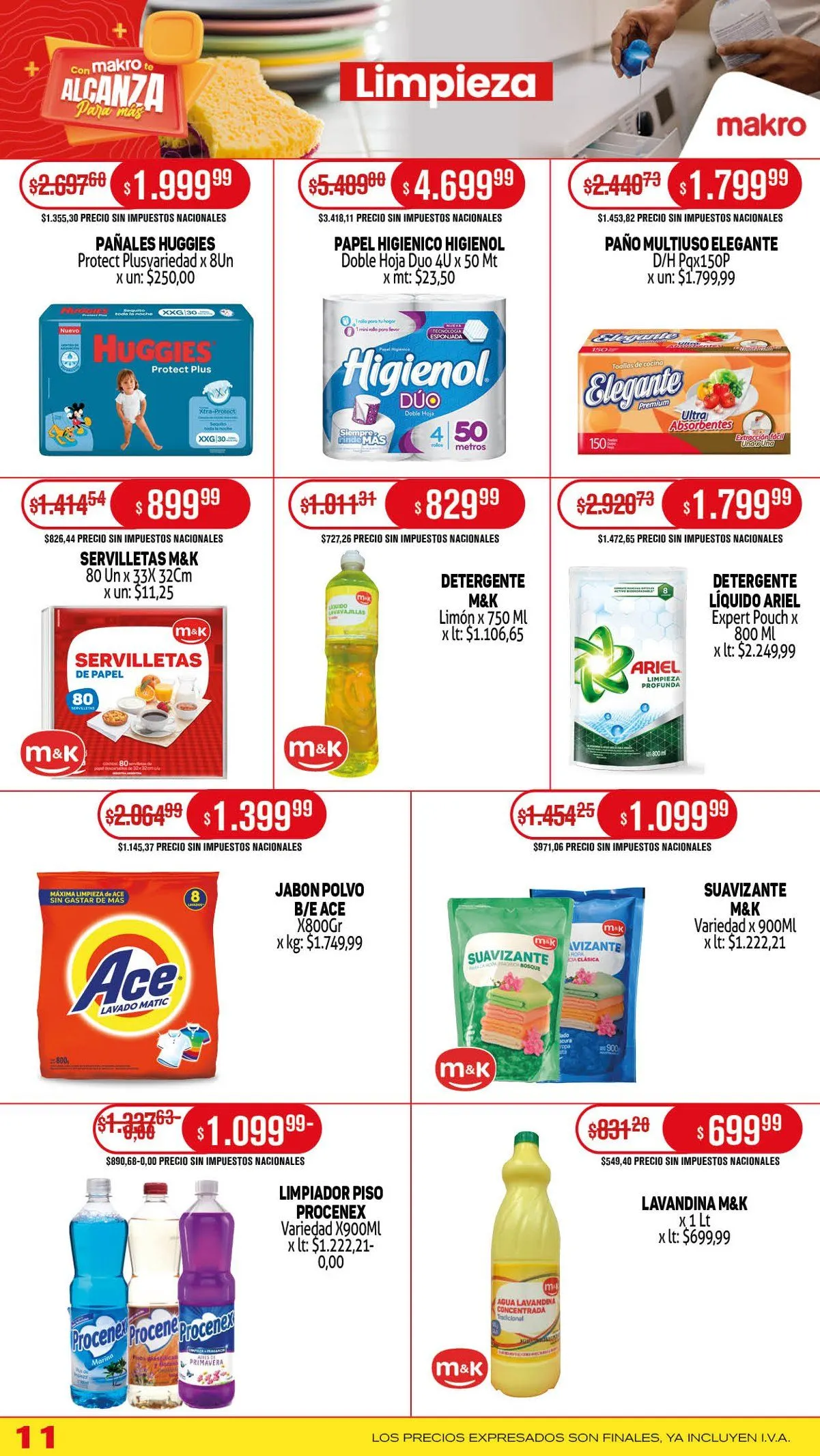 Ofertas de Ofertas Makro 26 de junio al 3 de julio 2025 - Página 11 del catálogo