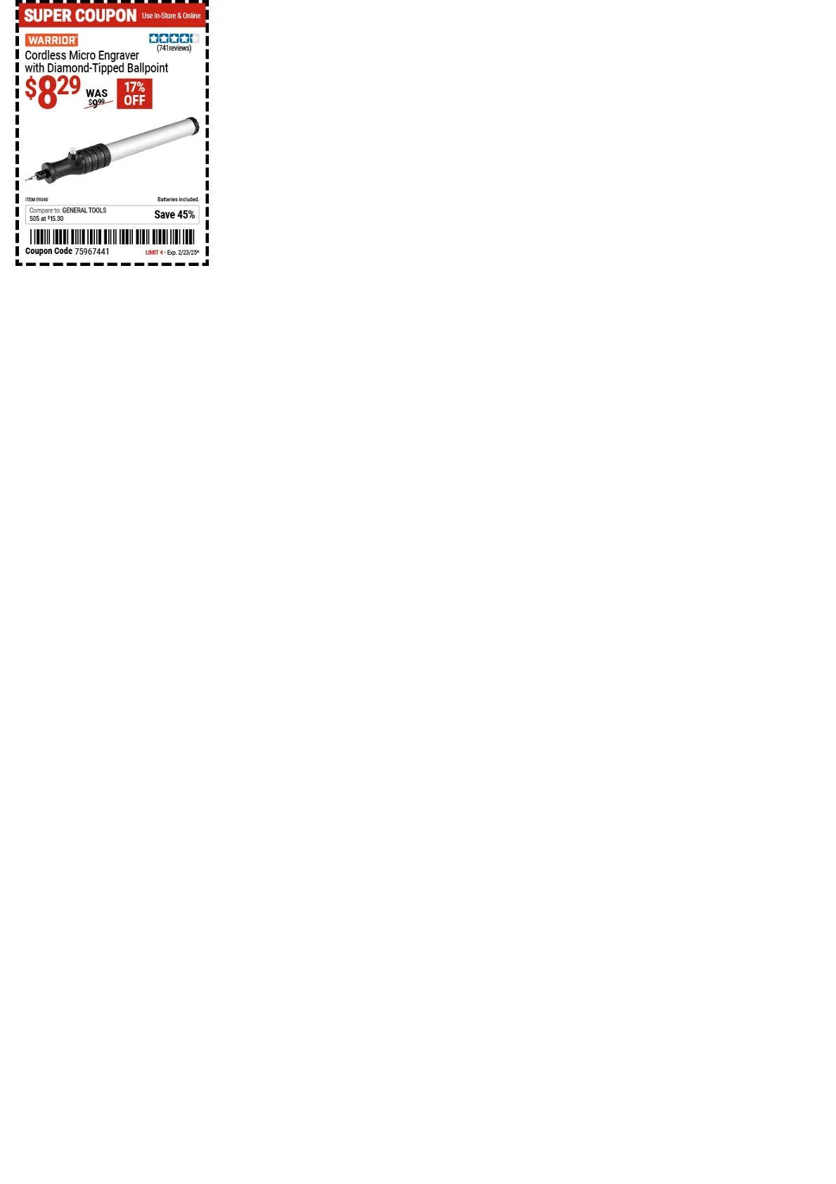 Weekly ad Harbor Freight weekly ads from February 14 to February 26 2025 - Page 11