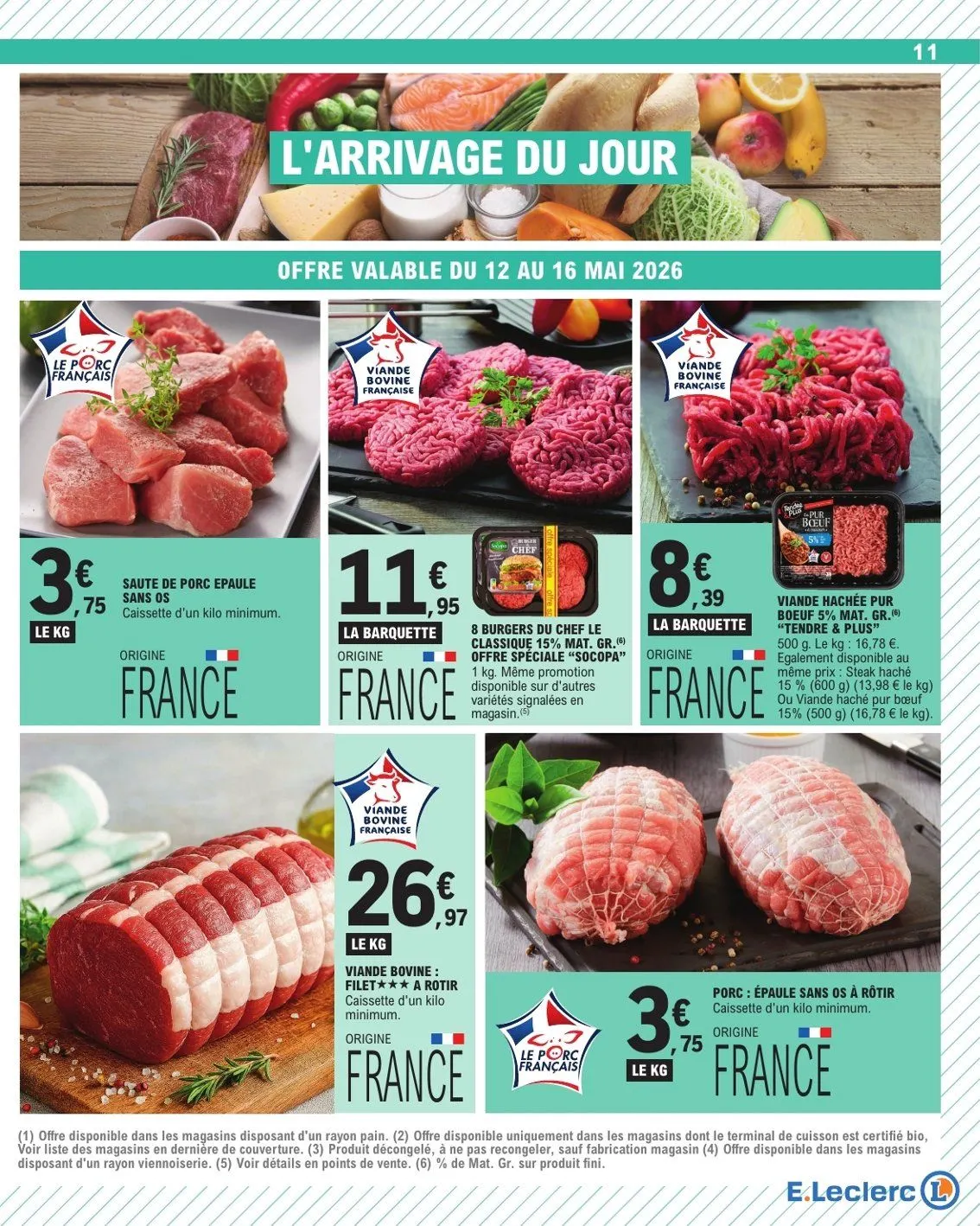 Catalogues E.Leclerc du 12 mai au 23 mai 2026 - Catalogue page 11