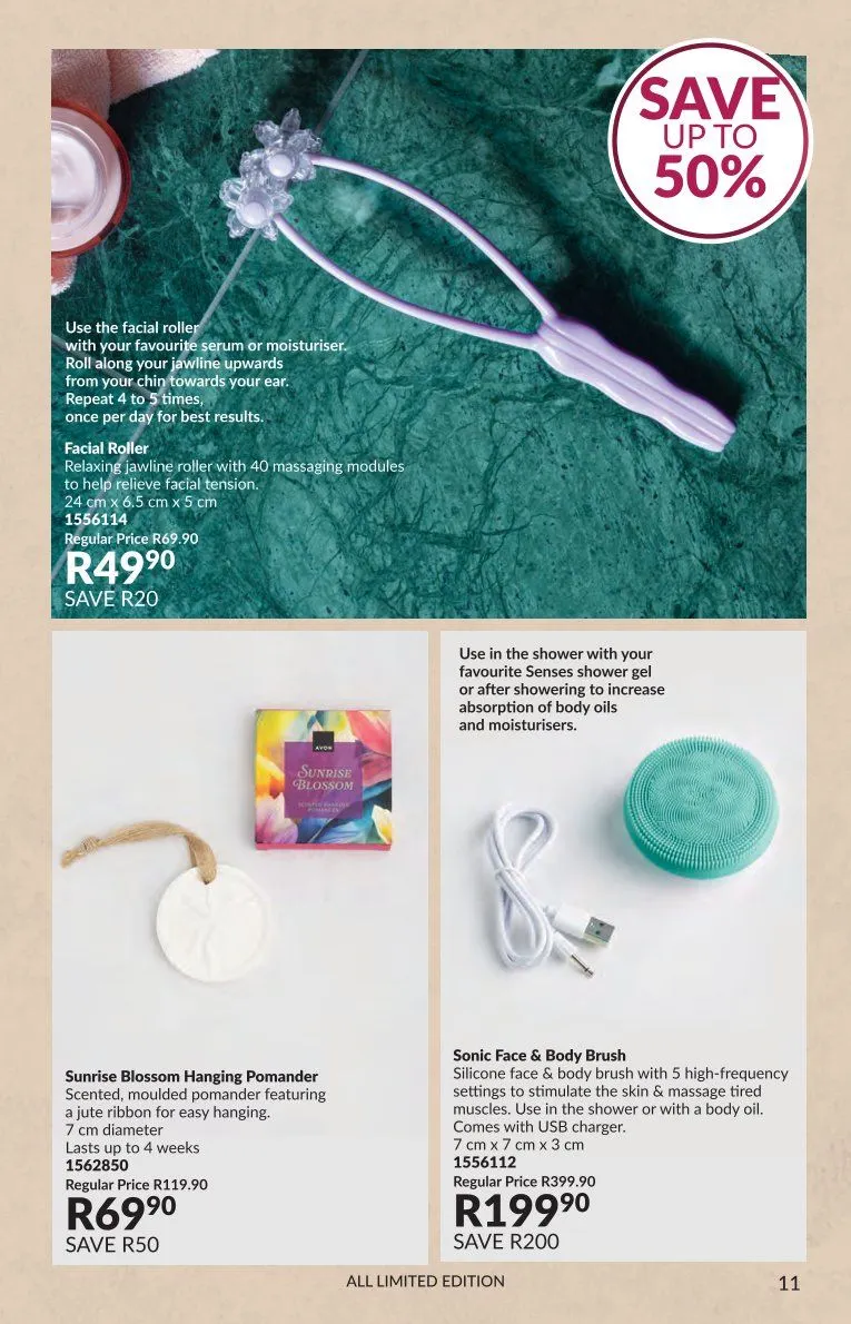 Avon Sales from 3 March to 31 March 2026 - Catalogue Page 11