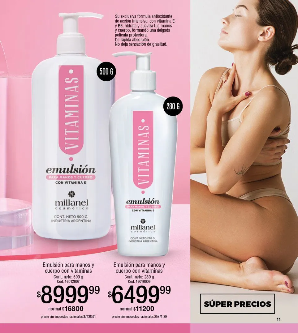 Ofertas de Catalogo Millanel 20 de octubre al 10 de noviembre 2025 - Página 11 del catálogo