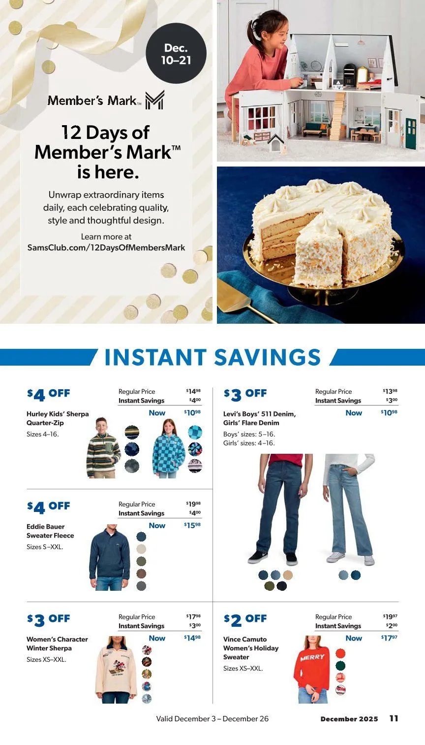 Weekly ad Sam's Club Sales from December 3 to December 26 2025 - Page 11