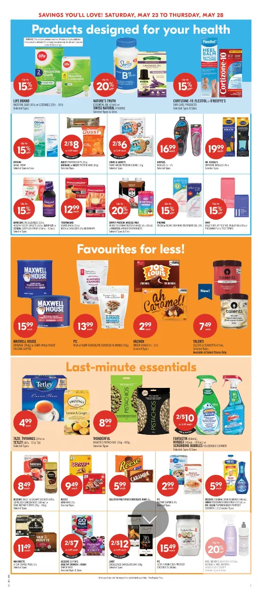 Shoppers Drug Mart Sales from May 23 to May 28 2026 - flyer page 11