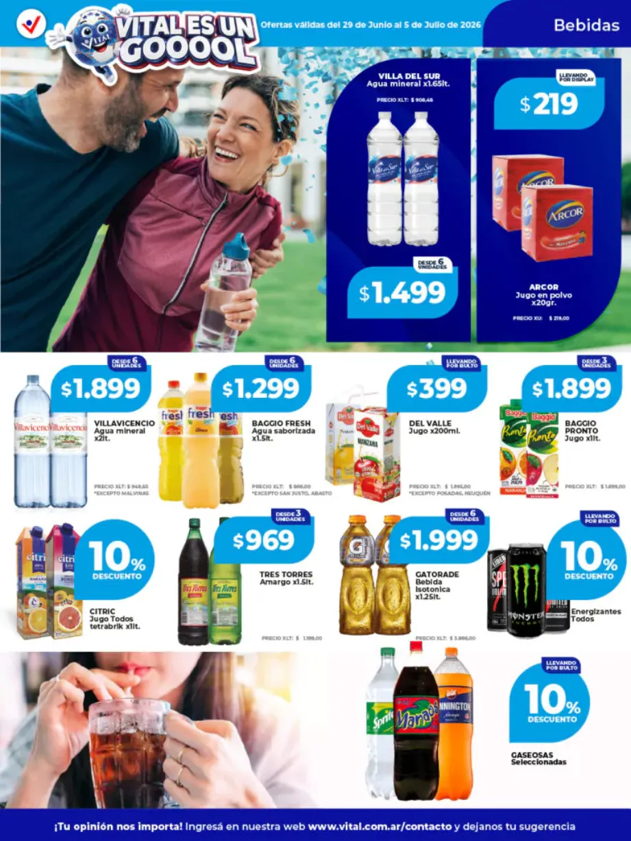 Ofertas de  Ofertas Vital 29 de junio al 5 de julio 2026 - Página 11 del catálogo