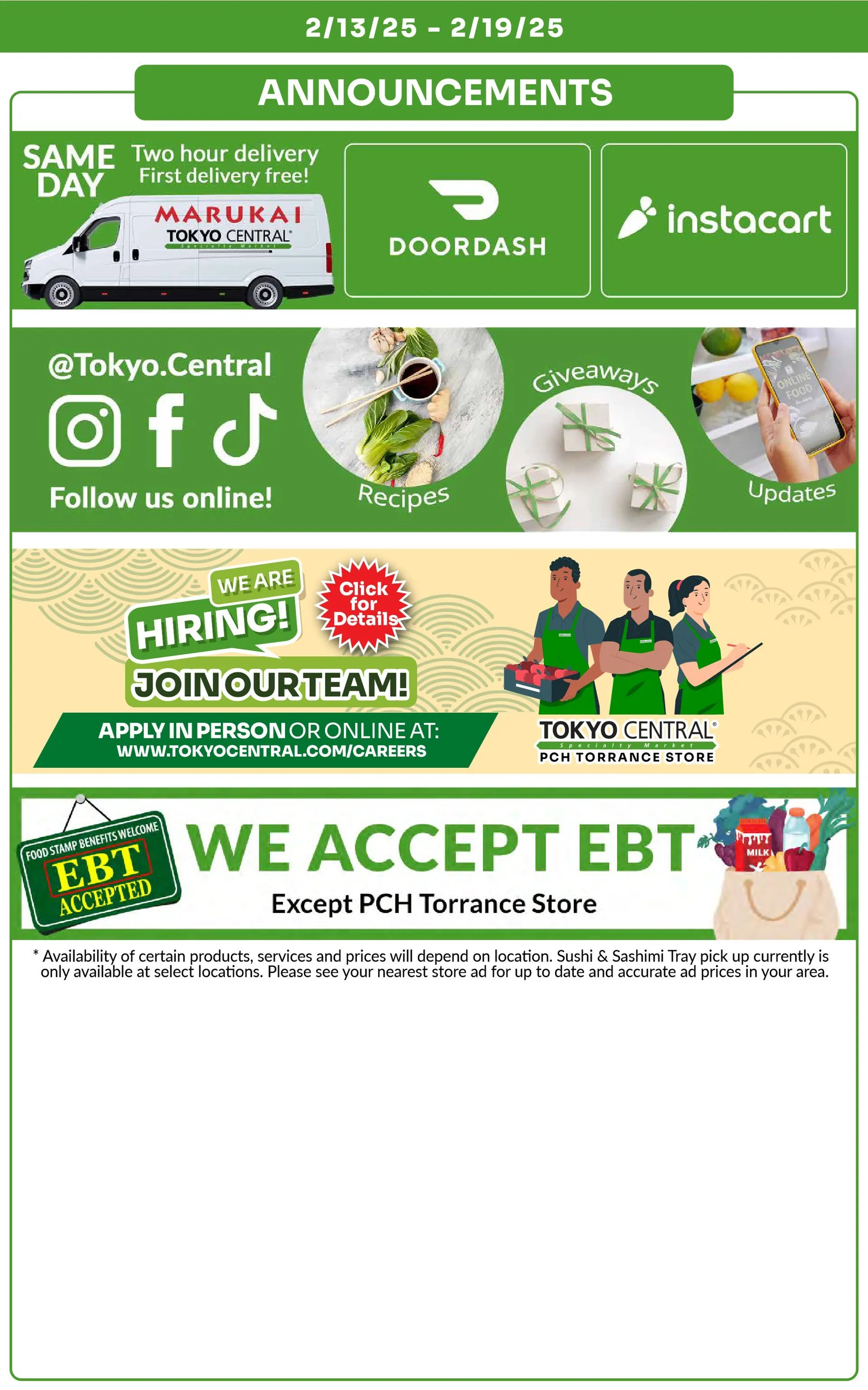 Weekly ad Tokyo Central Specialty Market Sales from February 13 to February 19 2025 - Page 11