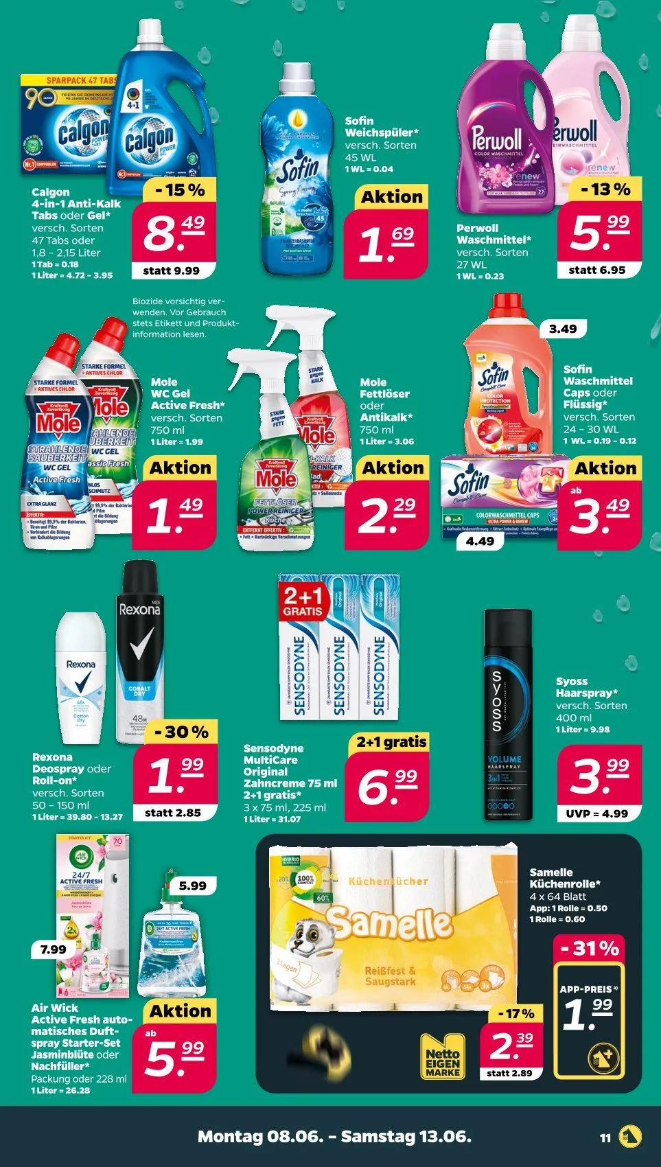 Netto Prospekte von 8. Juni bis 13. Juni 2026 - Prospekt seite 11