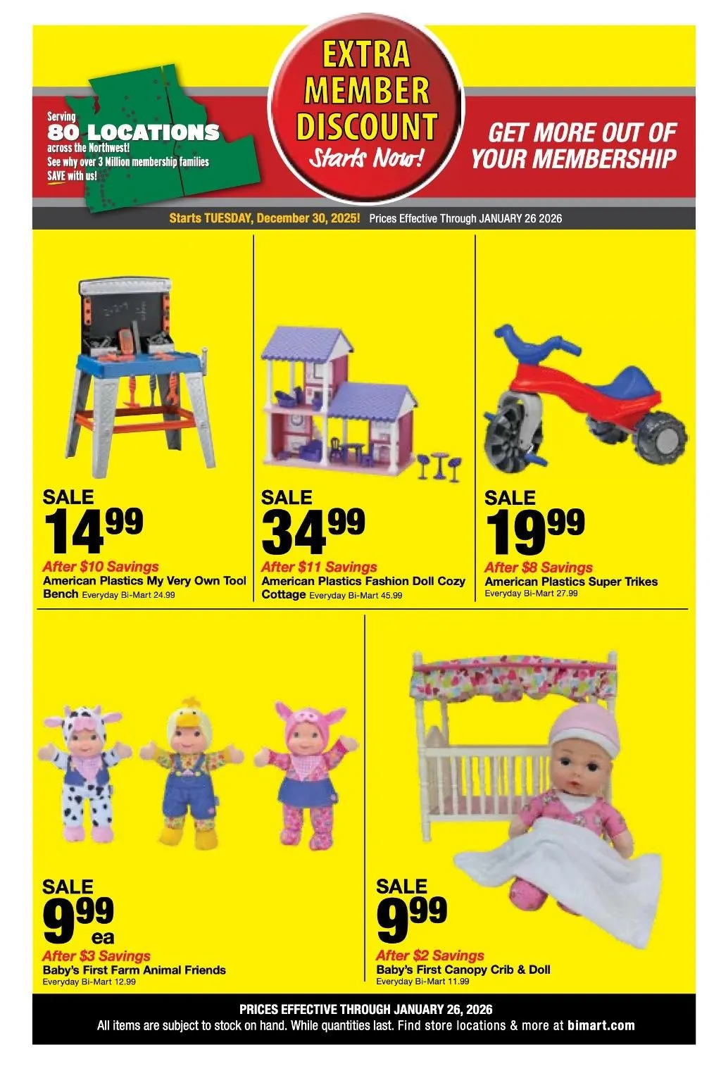 Weekly ad Bi-mart Sales from January 14 to January 26 2026 - Page 11