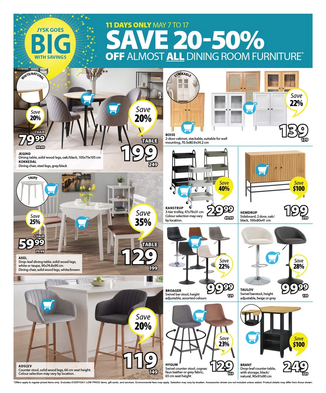 JYSK Sales from May 7 to May 20 2026 - flyer page 11