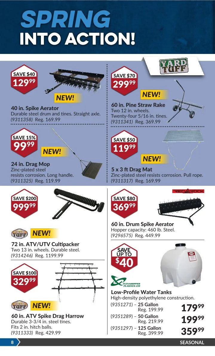 Princess Auto Sales from March 25 to April 6 2025 - flyer page 11