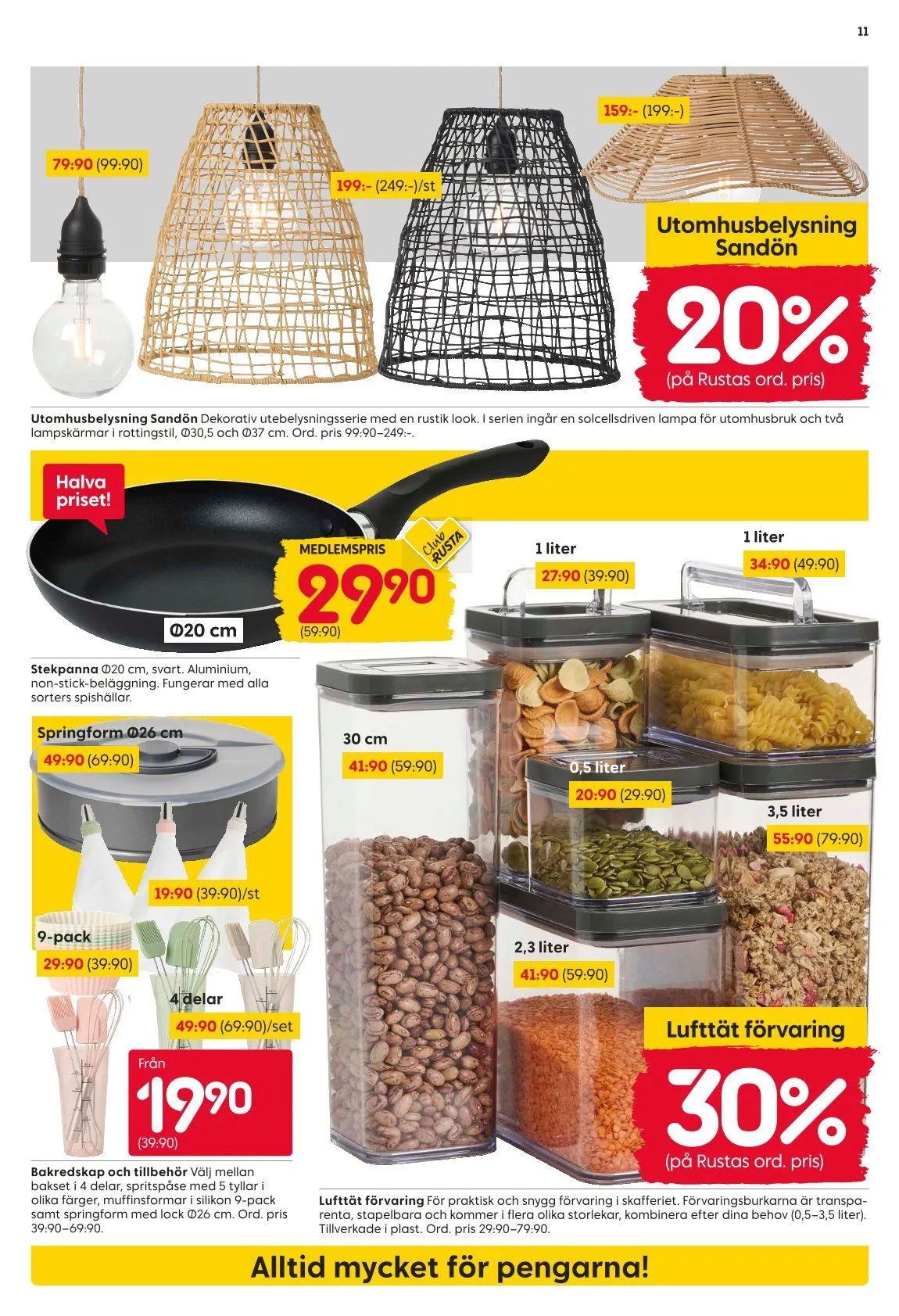 Senaste Rusta erbjudanden från 18 maj till 24 maj 2026 - Reklamblad sidor 11