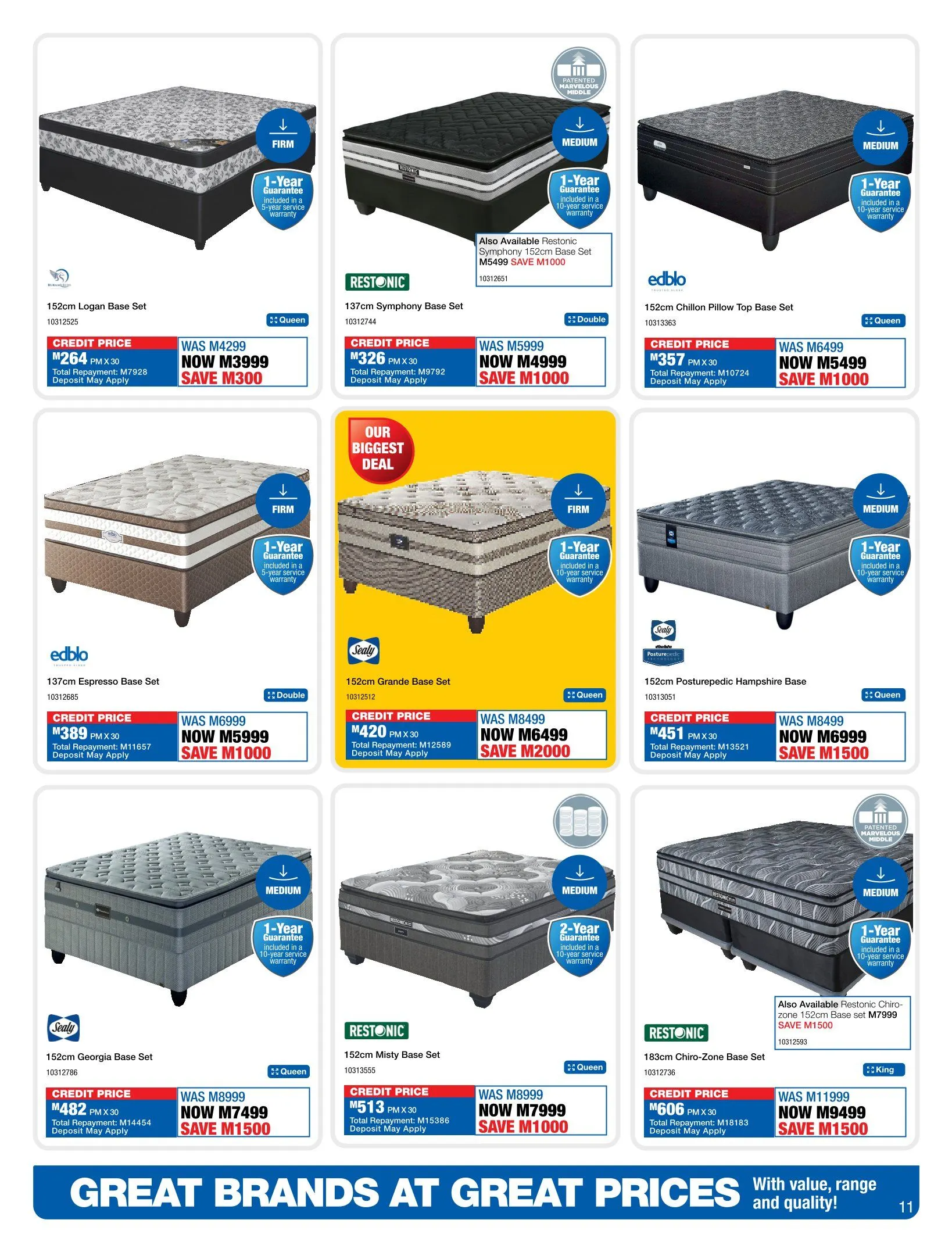  OK Furniture Sales from 13 May to 17 May 2026 - Catalogue Page 11