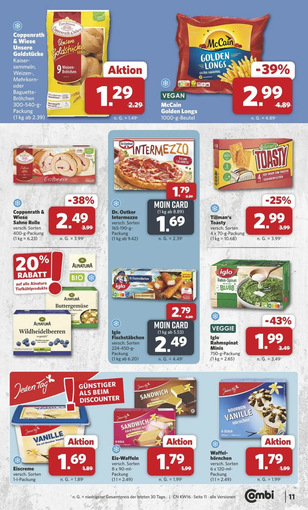  Combi Angebote von 13. April bis 18. April 2026 - Prospekt seite 11