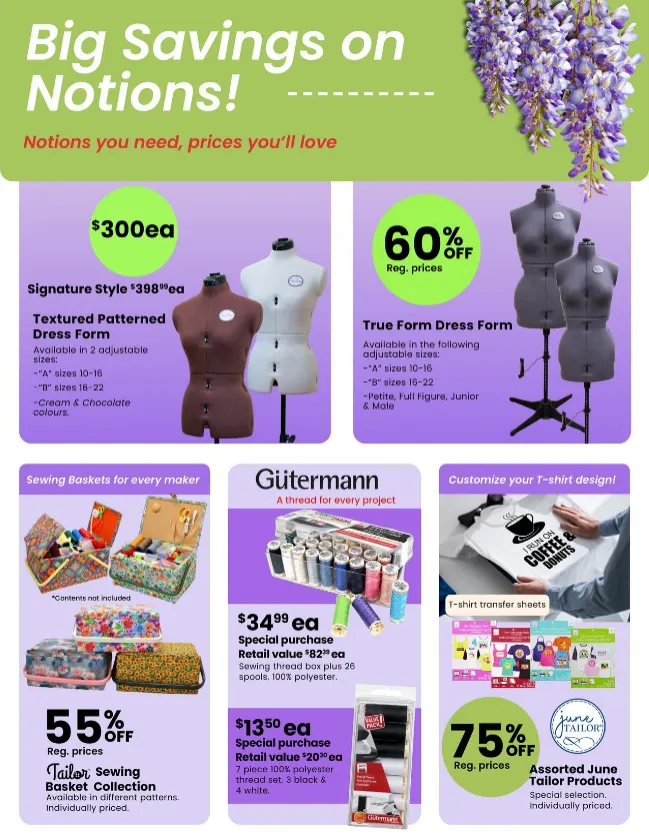  Fabricland Sales from May 1 to May 31 2026 - flyer page 11