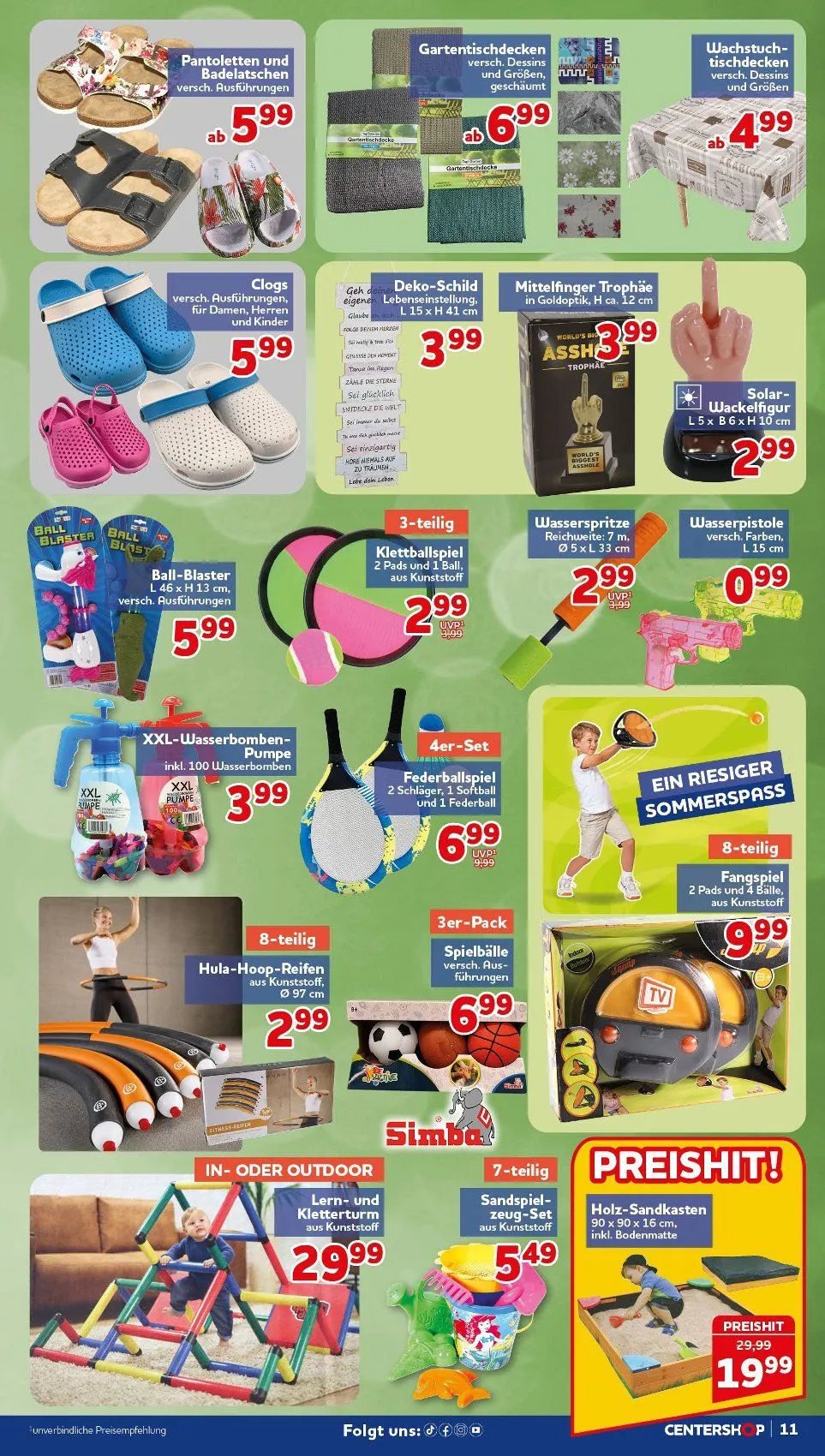 CENTERSHOP Angebote von 18. Mai bis 23. Mai 2026 - Prospekt seite 11