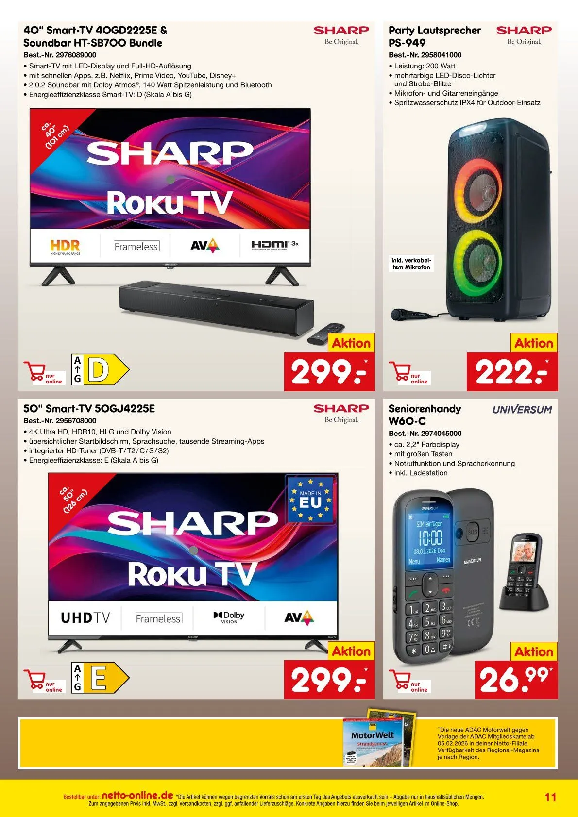 Netto Marken-Discount Angebote von 29. Januar bis 28. Februar 2026 - Prospekt seite 11