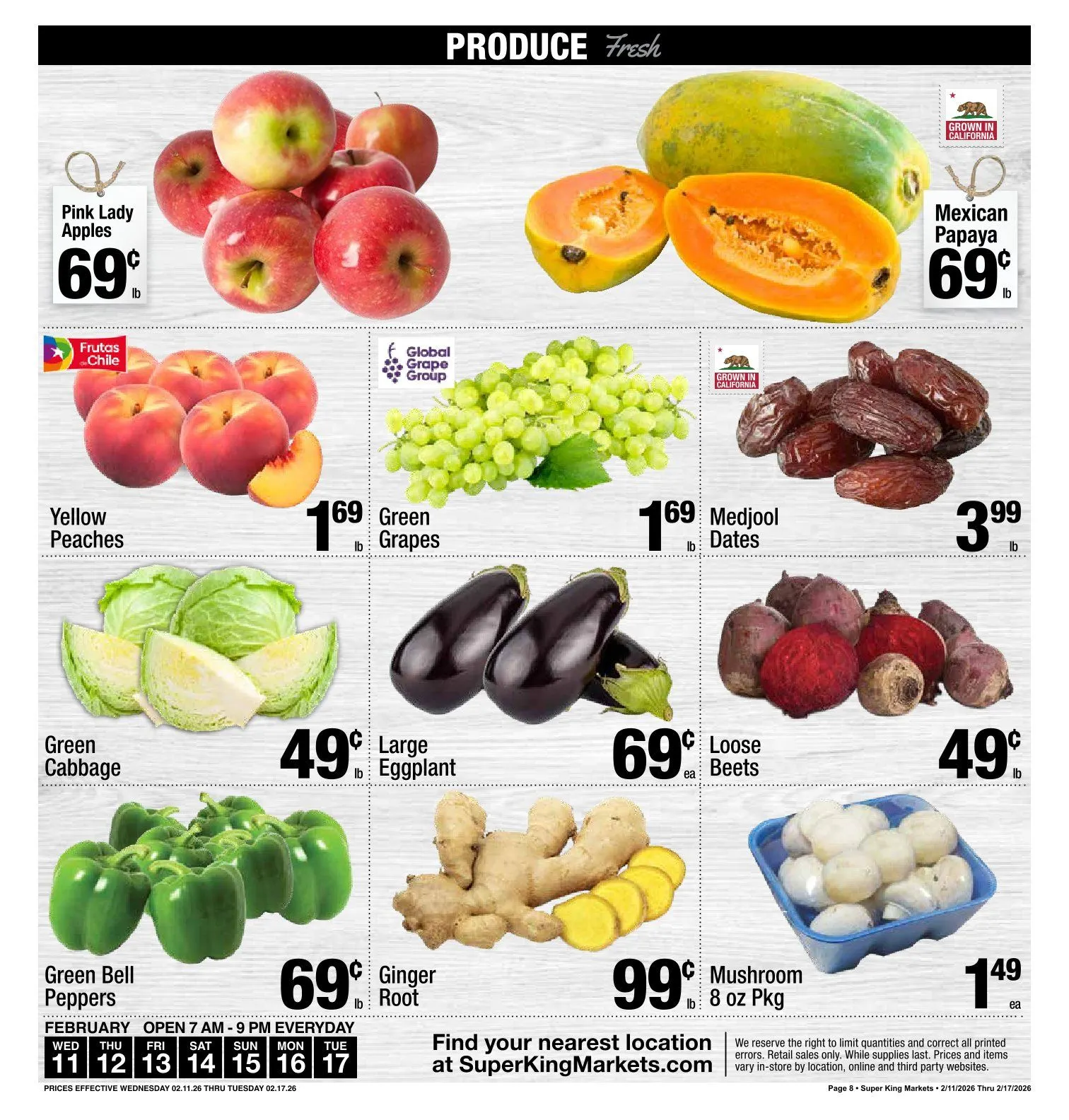 Weekly ad Super King Markets Sales from February 11 to February 17 2026 - Page 11