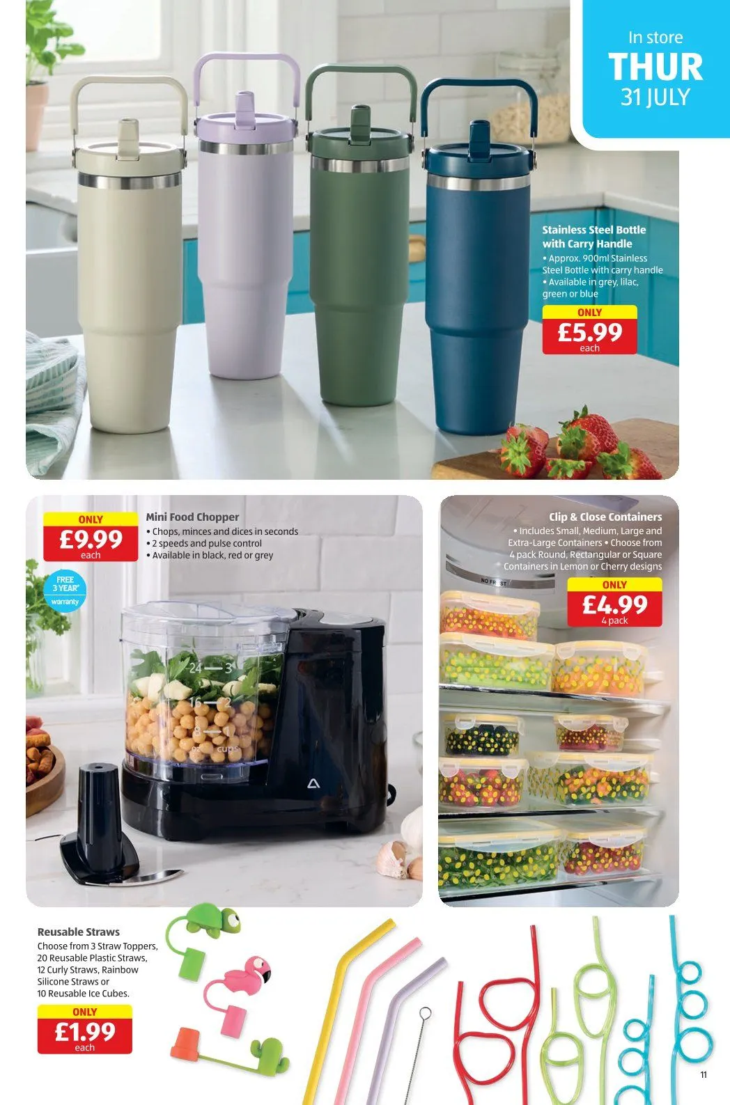  Aldi catalogues from 31 July to 3 August 2025 - Catalogue Page 11