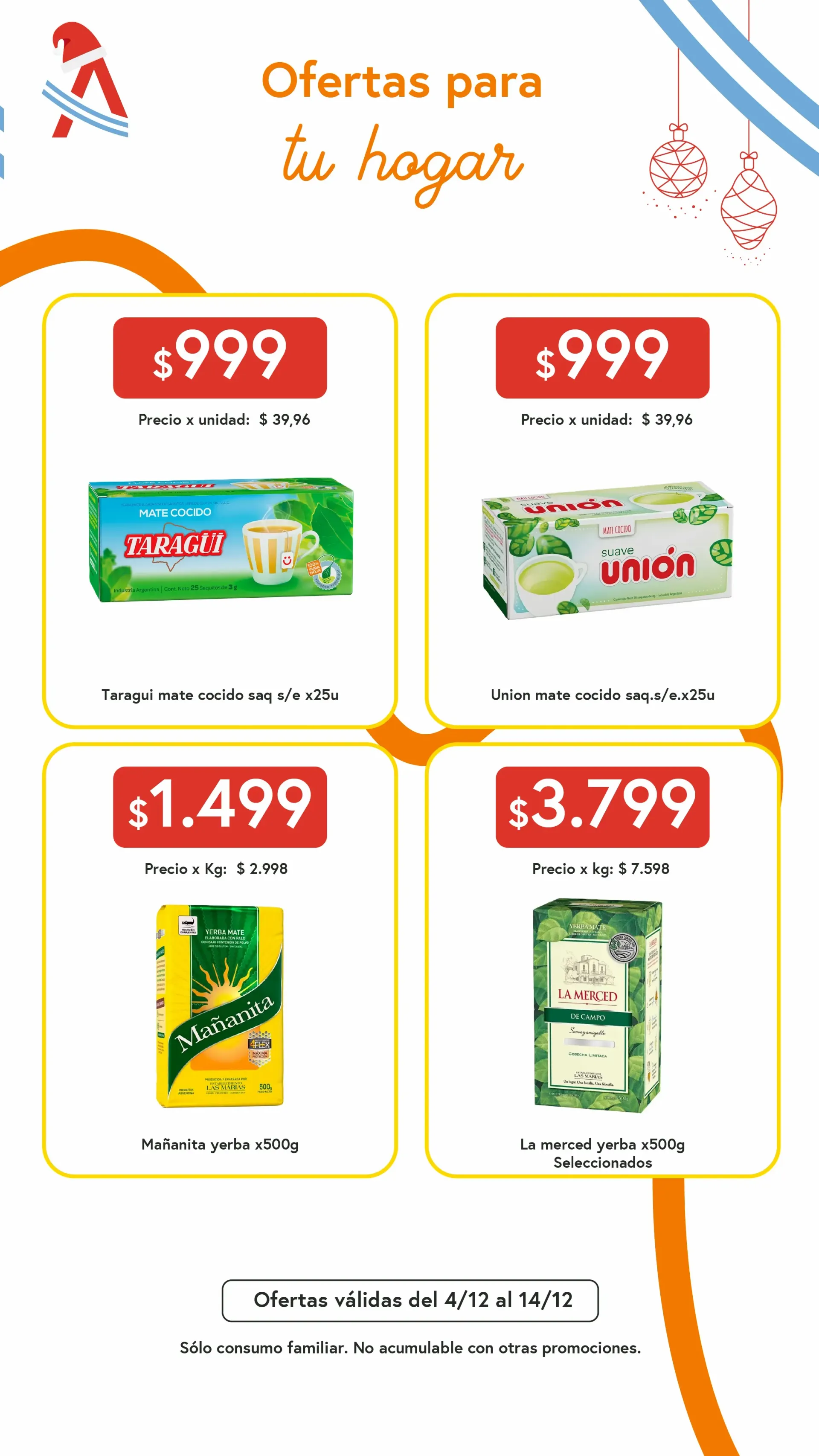 Ofertas de El Abastecedor Oferttas 4 de diciembre al 12 de diciembre 2025 - Página 11 del catálogo