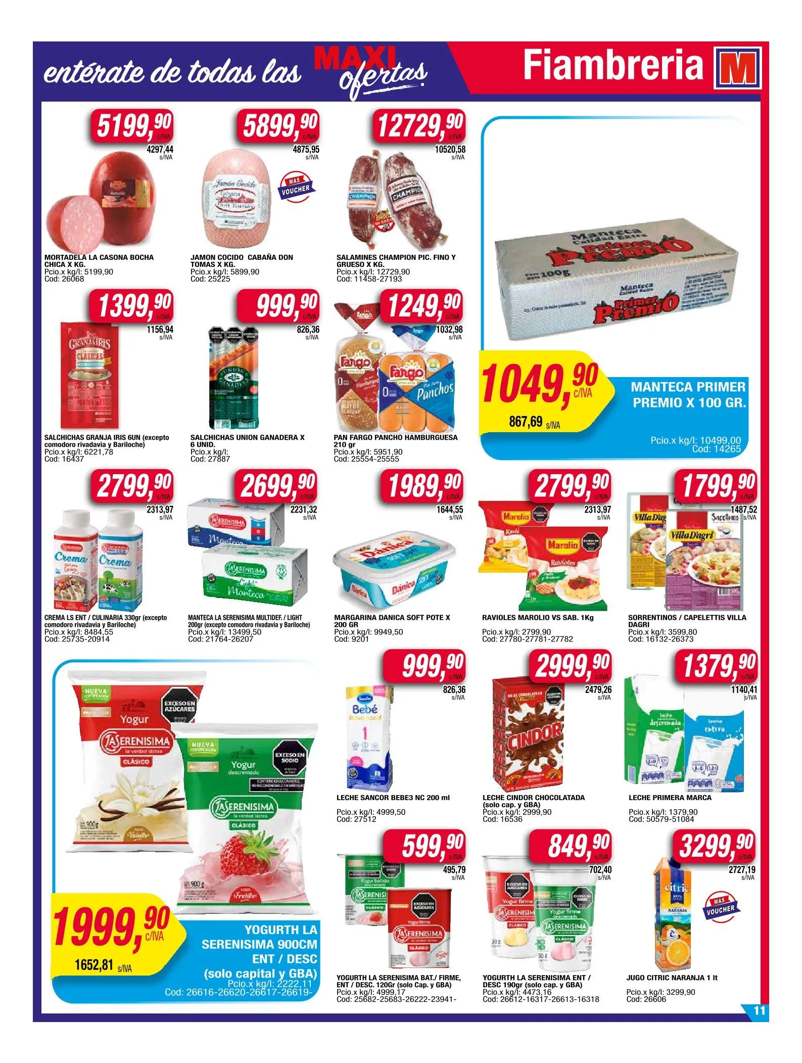 Ofertas de Maxiconsumo Oferta semanal 31 de marzo al 6 de abril 2025 - Página 11 del catálogo