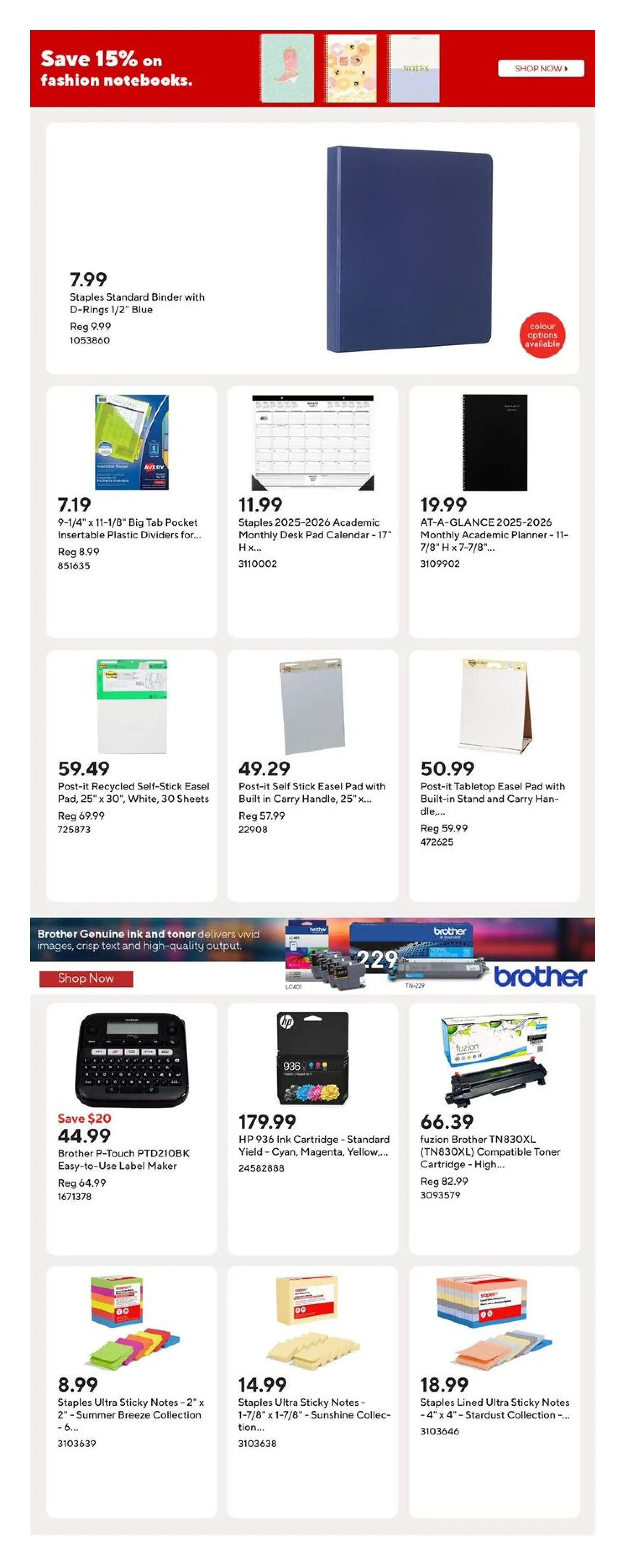 Staples flyers from July 4 to July 10 2025 - flyer page 11