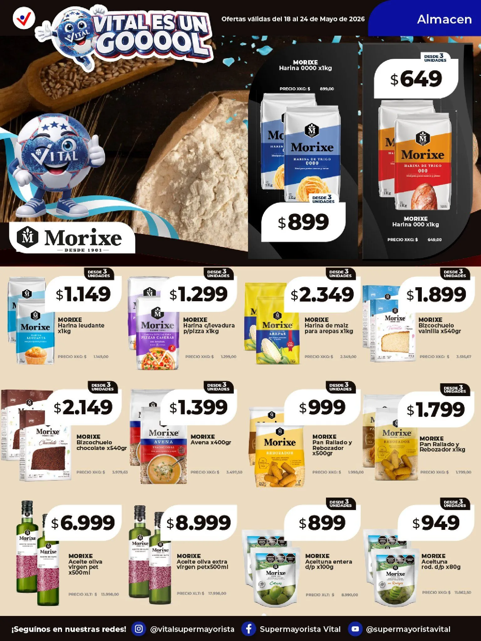 Ofertas de Vital Ofertas 18 de mayo al 24 de mayo 2026 - Página 11 del catálogo
