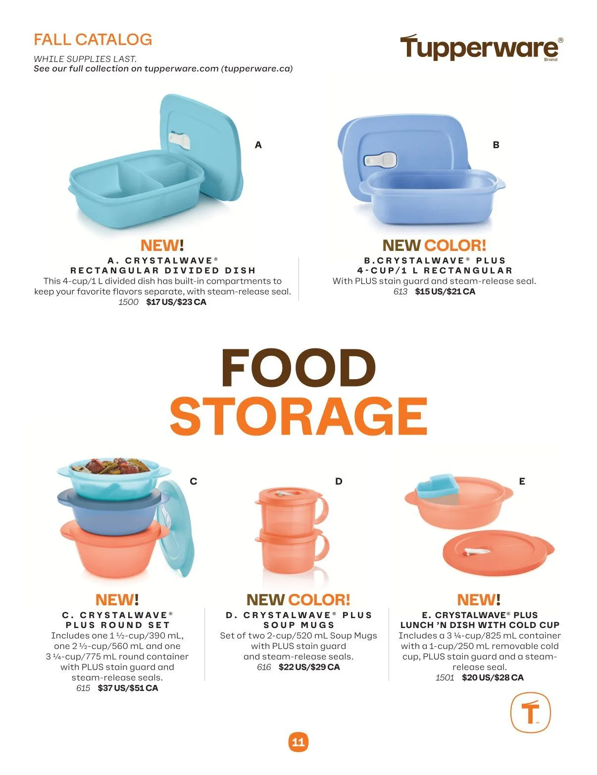 Tupperware Catalogue du 1 octobre au 31 décembre 2025 - Catalogue page 11