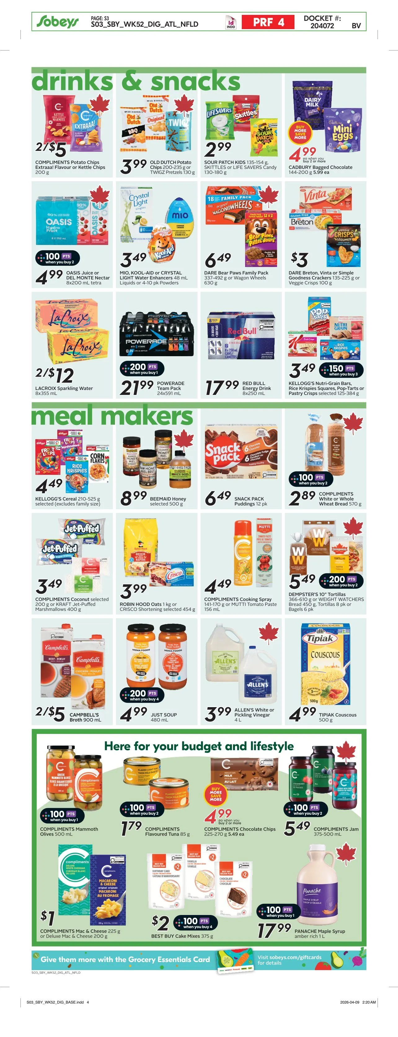 Sobeys Sales from April 23 to April 29 2026 - flyer page 11