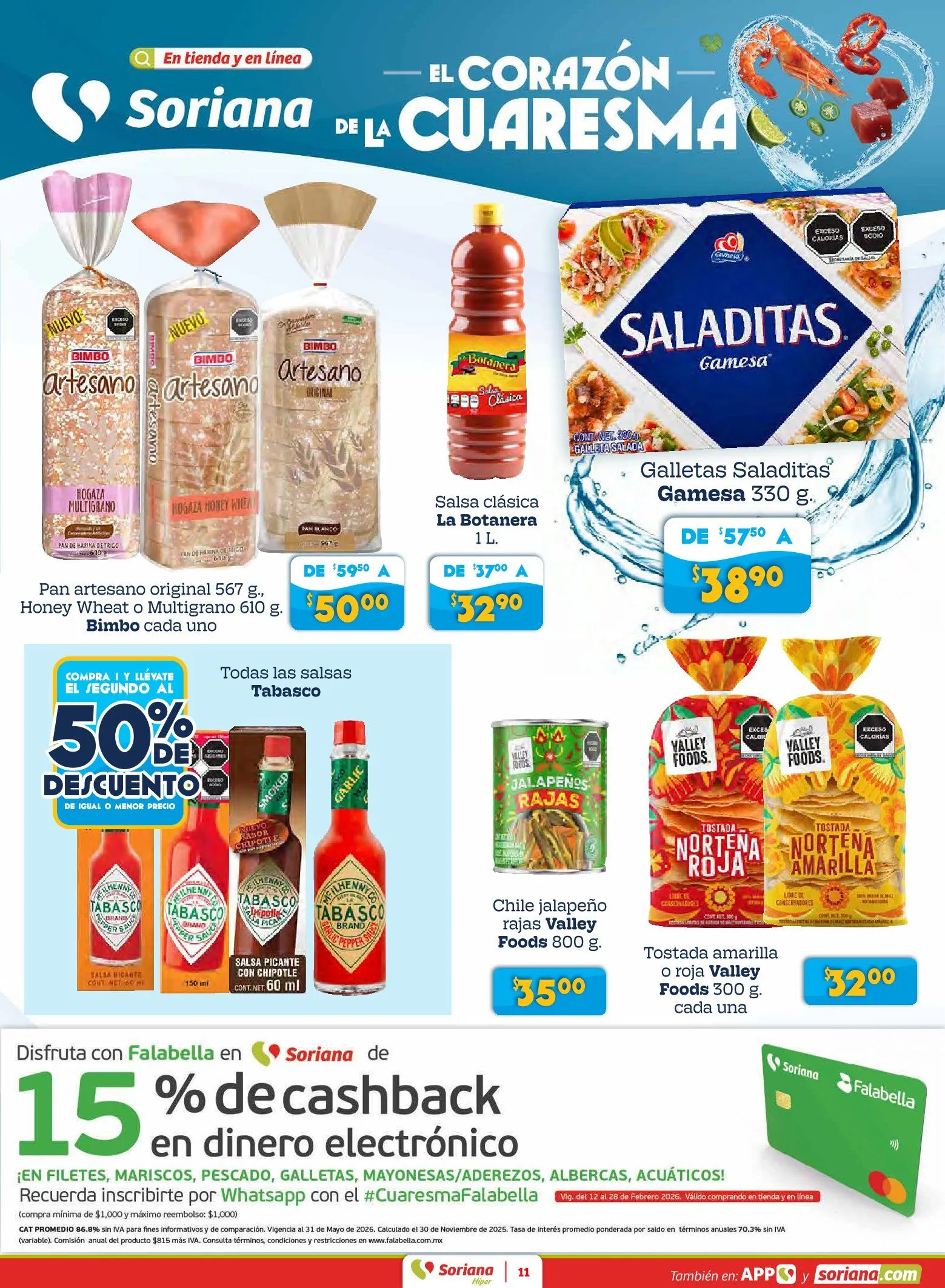 Catálogo de Soriana Ofertas 12 de febrero al 25 de febrero 2026 - Pagina 11