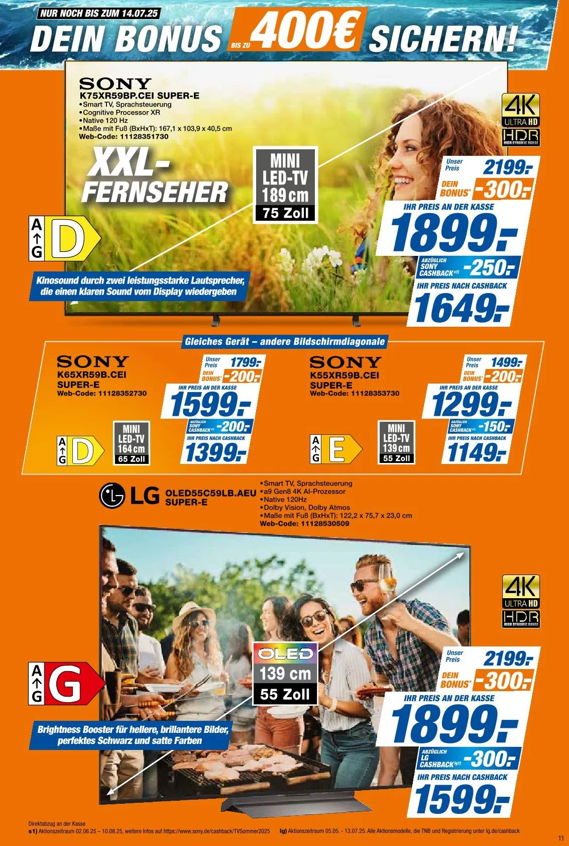 Expert Prospekte von 15. Juli bis 17. Juli 2025 - Prospekt seite 11